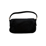 FENDI BLACK BAGUETTE HANDBAG