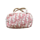 DIOR TERRY CLOTH PINK MINI BAG