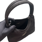PRADA NYLON BLACK HOBO HANDBAG