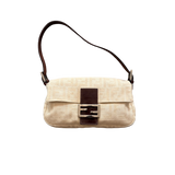 FENDI BEIGE BAGUETTE HANDBAG