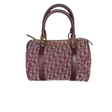 DIOR RED TROTTER MINI BOSTON BAG