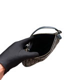 DIOR NAVY TROTTER SADDLE BAG