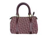 DIOR RED TROTTER MINI BOSTON BAG