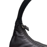 PRADA NYLON BLACK HOBO HANDBAG