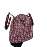 DIOR RED TROTTER MINI BOSTON BAG