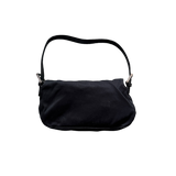 FENDI BLACK BAGUETTE HANDBAG