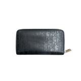 DIOR BLACK GALAXY LONG WALLET