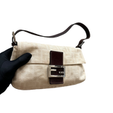 FENDI BEIGE BAGUETTE HANDBAG