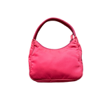 PRADA NYLON PINK HOBO SHOULDER BAG