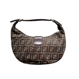 FENDI MAMMA BUCKET CROISSANT HANDBAG