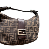 FENDI MAMMA BUCKET CROISSANT HANDBAG