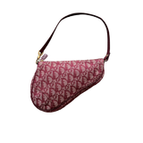 DIOR RED TROTTER SADDLE BAG