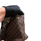 LOUIS VUITTON DAMIER EBENE TOTE BAG
