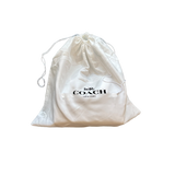 COACH BEIGE MONOGRAM MINI BOSTON BAG