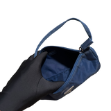 PRADA NYLON BLUE POCHETTE BAG