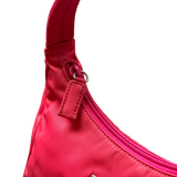 PRADA NYLON PINK HOBO SHOULDER BAG