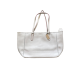 COACH LIGHT BLUE LEATHER HANDBAG