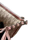 DIOR BEIGE TROTTER ROMANTIC SHOULDER BAG
