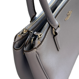 COACH BABY BLUE LEATHER HANDBAG