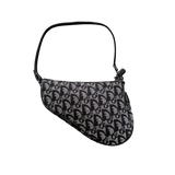 DIOR NAVY TROTTER SADDLE BAG