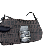 FENDI BLACK ZUCCHINO HANDBAG