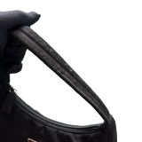 PRADA NYLON BLACK HOBO SHOULDER BAG