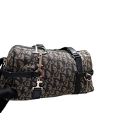DIOR BLUE TROTTER CHARM HANDBAG