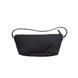 GUCCI BLACK MONOGRAM GG CANVAS POCHETTE BAG