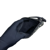 DIOR NAVY TROTTER SADDLE BAG