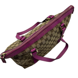 GUCCI GG MONOGRAM PINK ABBEY TOTE