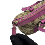 GUCCI GG MONOGRAM PINK ABBEY TOTE