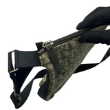 DIOR GREEN TROTTER SHOULDER BAG