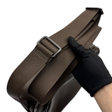 LOUIS VUITTON REPORTER BROWN TAIGA MESSENGER BAG