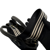 PRADA CANAPA MINI TOTE BAG CANVAS BLACK