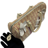 DIOR TROTTER FLOWER PINK HANDBAG