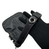 COACH BLACK LEATHER SHOULDER CROSSBODY BAG