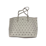 COACH PERFORATED BUTTERFLY CITY TOTE